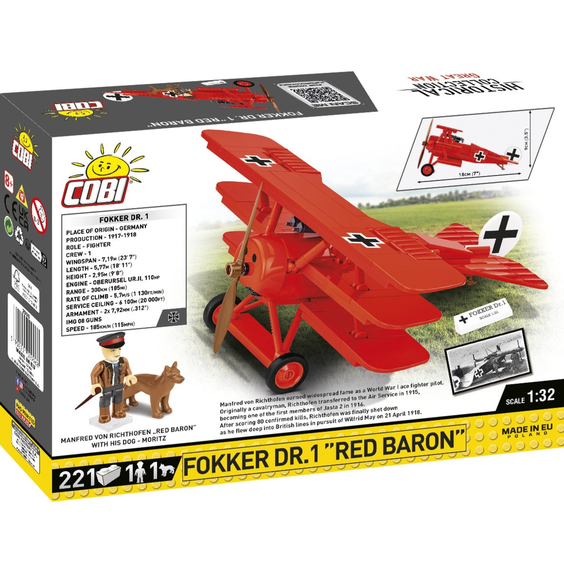 Fokker Dr.1 Red Baron, Konstruktionsspielzeug