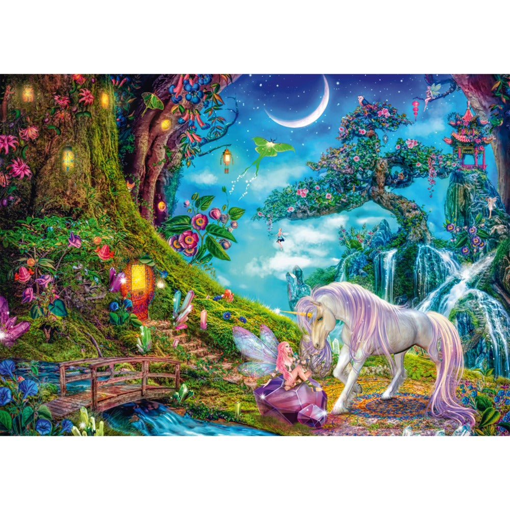 Wo sich Einhorn und Elfe gute Nacht sagen, Puzzle