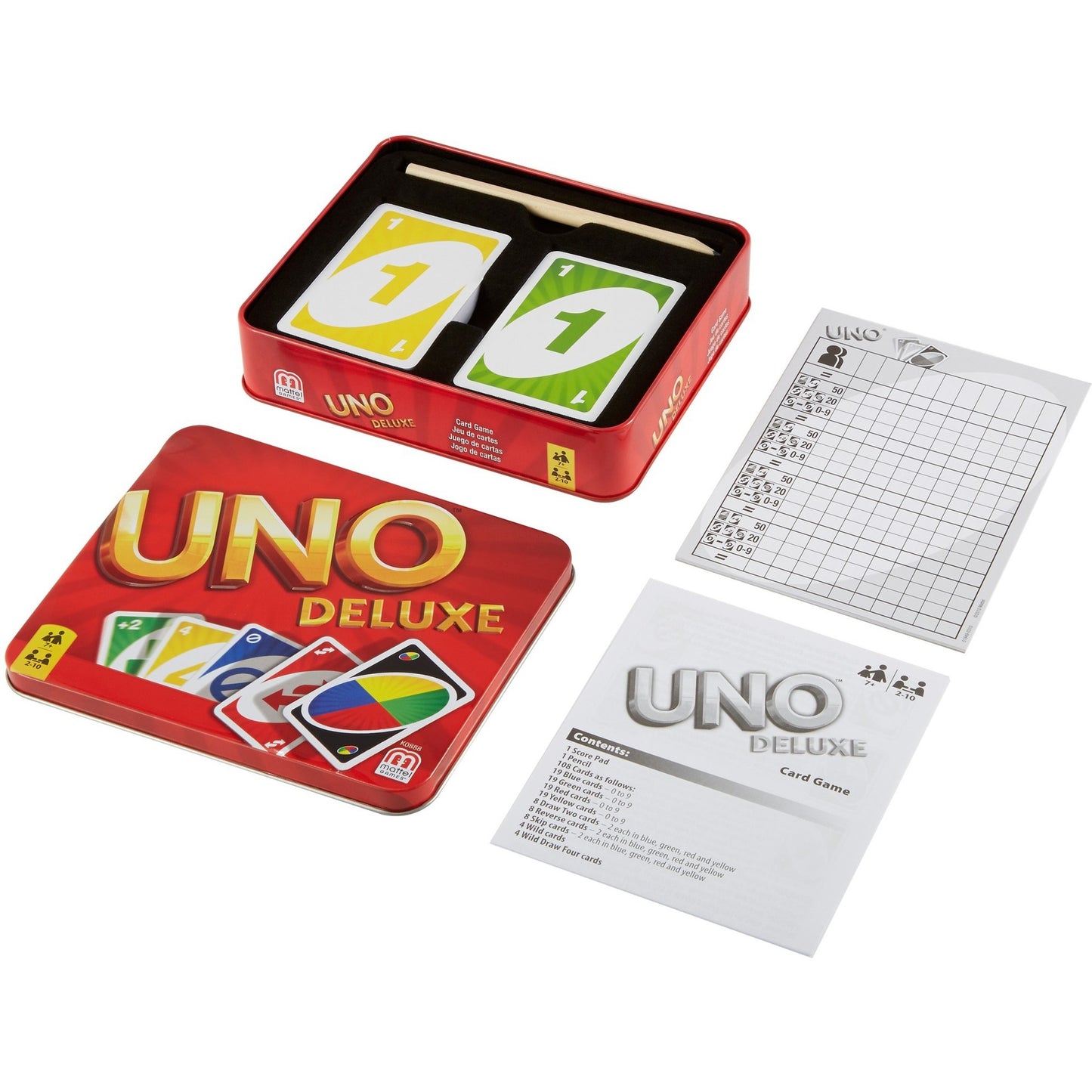 UNO Deluxe, Kartenspiel