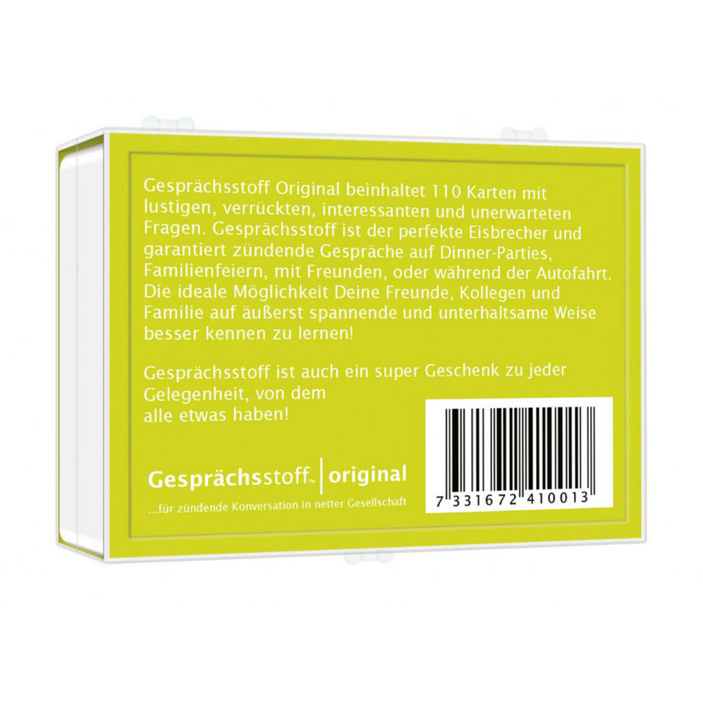 Gesprächsstoff - Original, Partyspiel