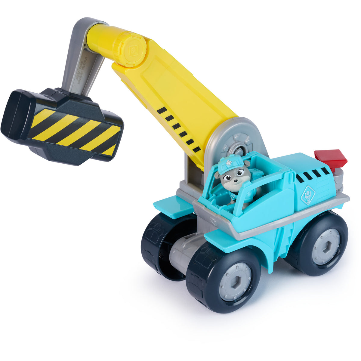 Rubble & Crew - Motors Mega-Hammer-Baufahrzeug mit Motor-Figur, Spielfahrzeug