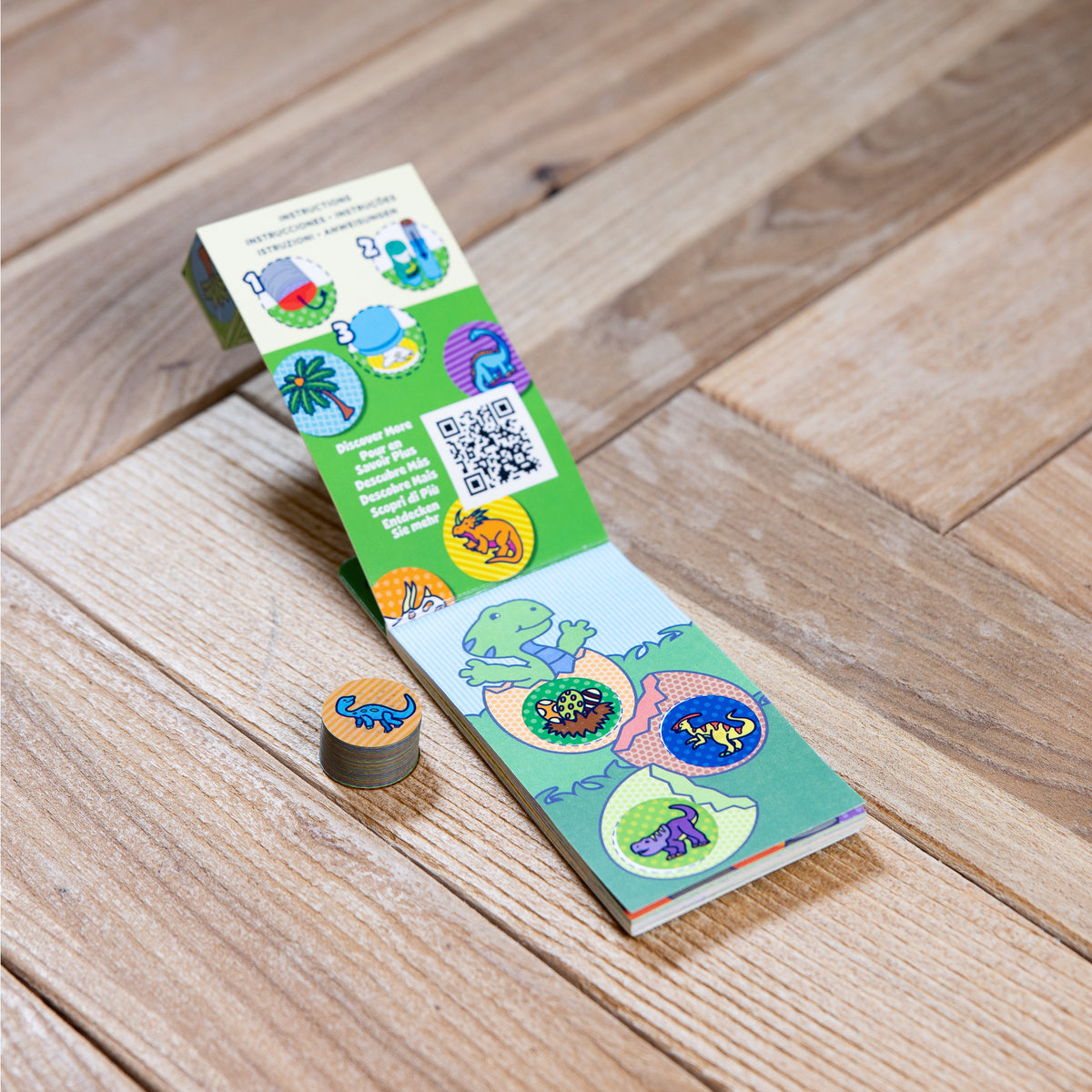 Melissa & Doug - Sticker WOW! Nachfüllset Dinosaurier, Basteln