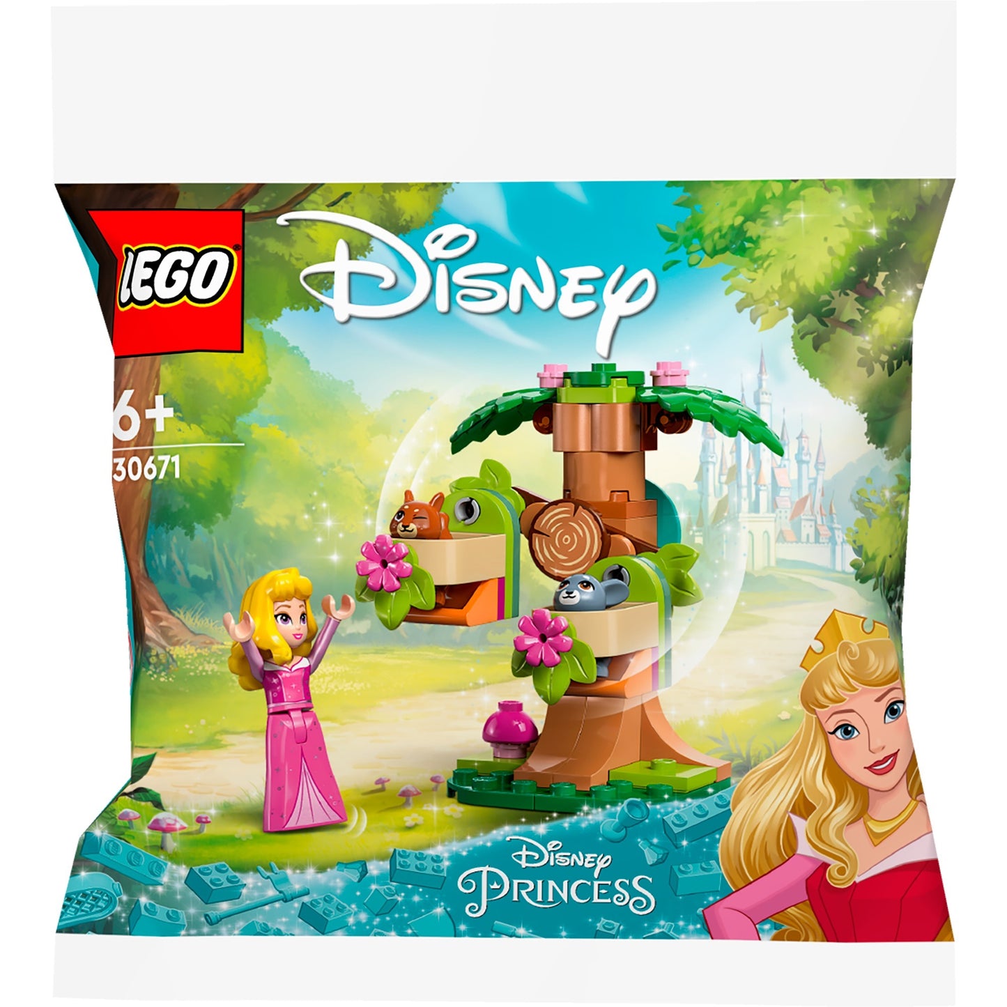LEGO 30671 Disney Princess Auroras Waldspielplatz, Konstruktionsspielzeug