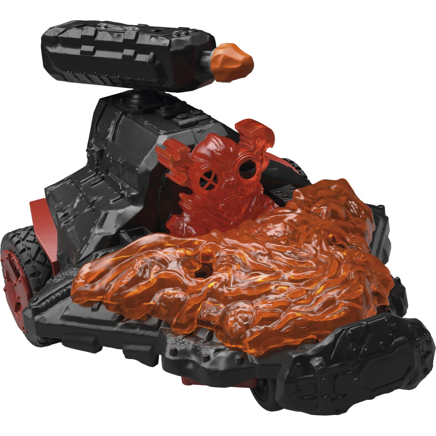 Eldrador Creatures Lava Düsenjet Fahrzeug mit Mini Cretaure, Spielfigur