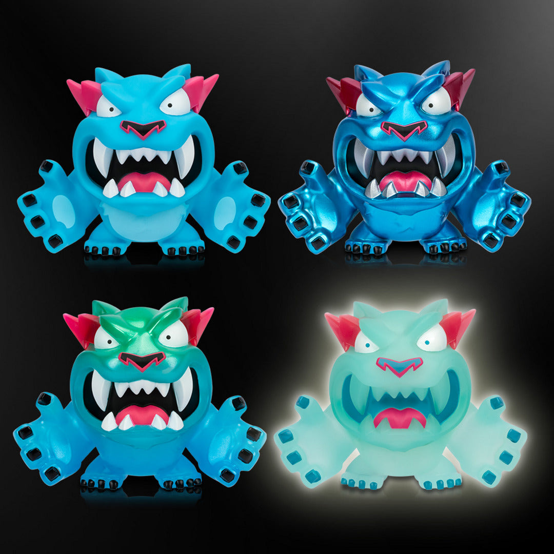 MrBeast Lab Vinyl-Figuren - Glow Panther, Spielfigur