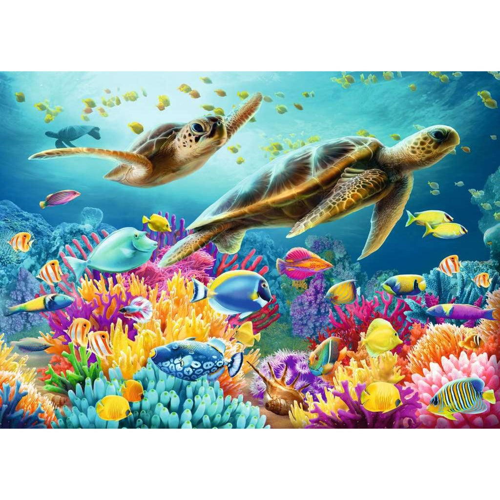Ravensburger Puzzle Blaue Unterwasserwelt (1000 Teile)