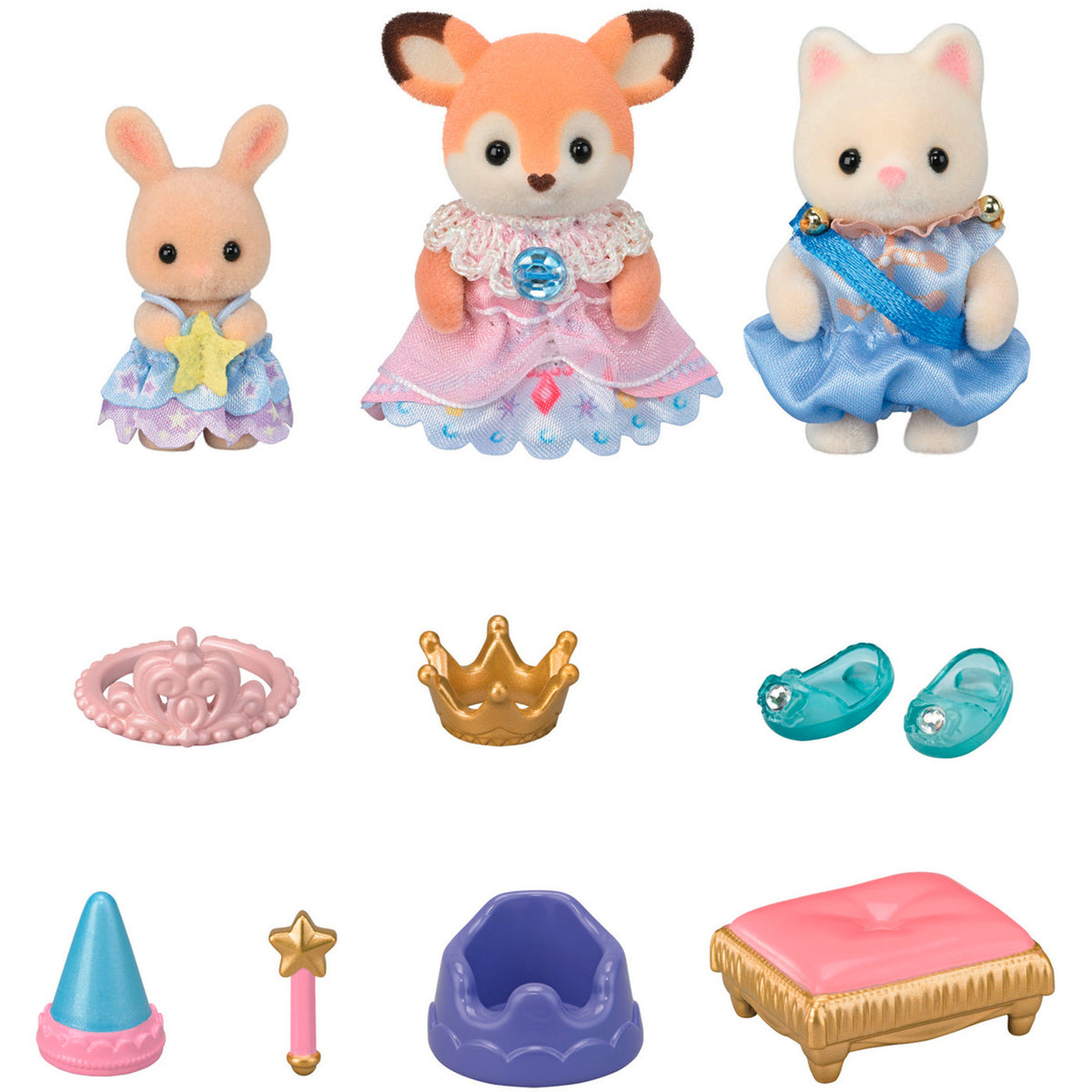Sylvanian Families - Baby Prinzessinnen Spielset, Konstruktionsspielzeug