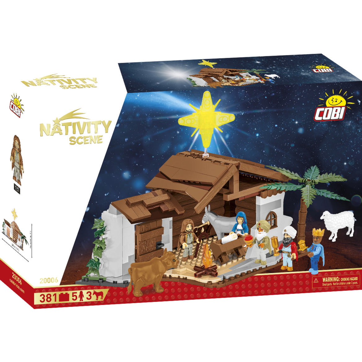 Weihnachtskrippe, Konstruktionsspielzeug