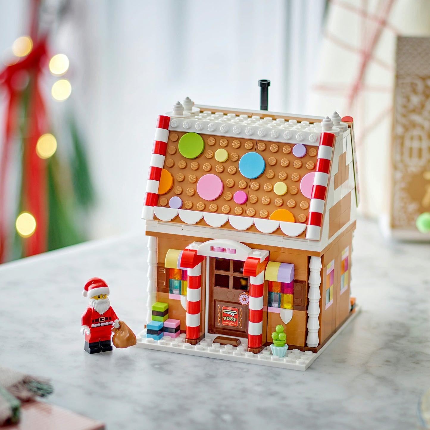 40809 Weihnachtliches Lebkuchenhaus, Konstruktionsspielzeug