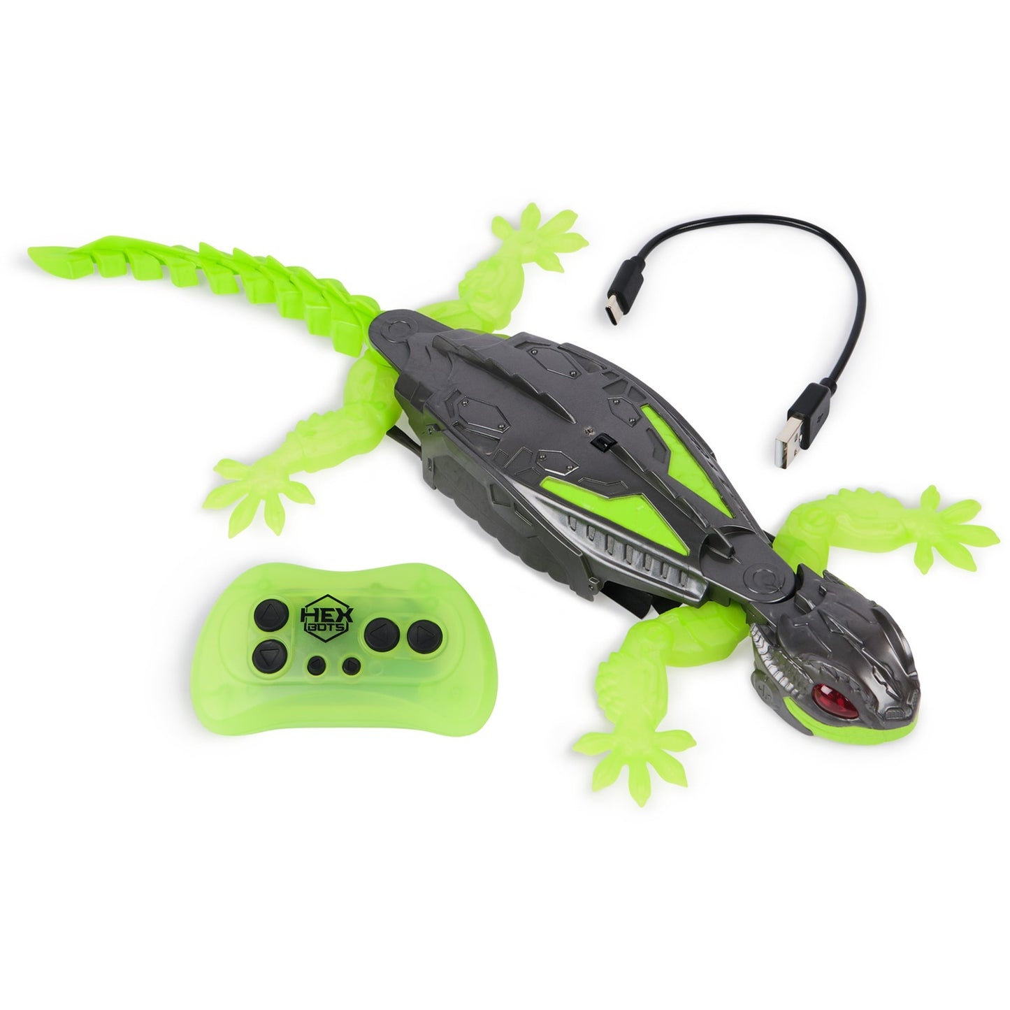 Spinmaster Hex Bots - Wall Crawler Gecko