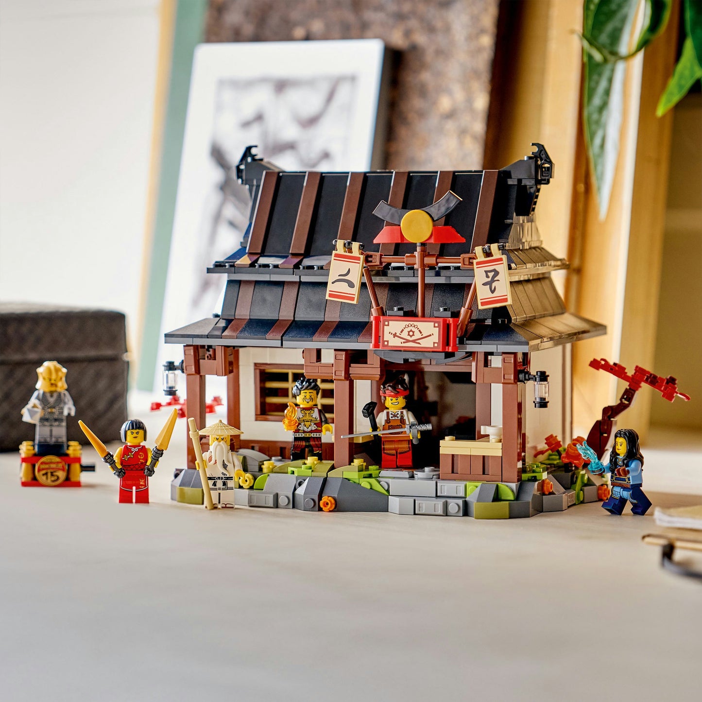 71858 Ninjago 15-jähriges Jubiläum der Vier-Waffen-Schmied, Konstruktionsspielzeug