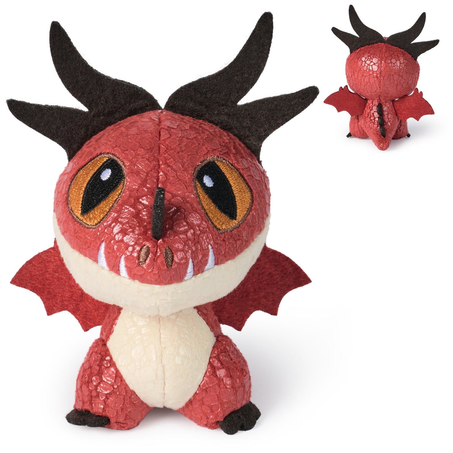 Drachenzähmen leicht gemacht - Plüschdrache im Totem zum Sammeln, Kuscheltier