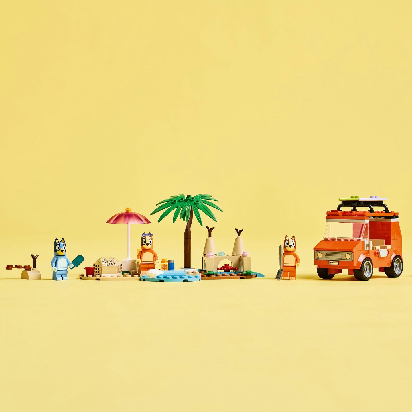 11202 Bluey - Blueys Strandausflug, Konstruktionsspielzeug