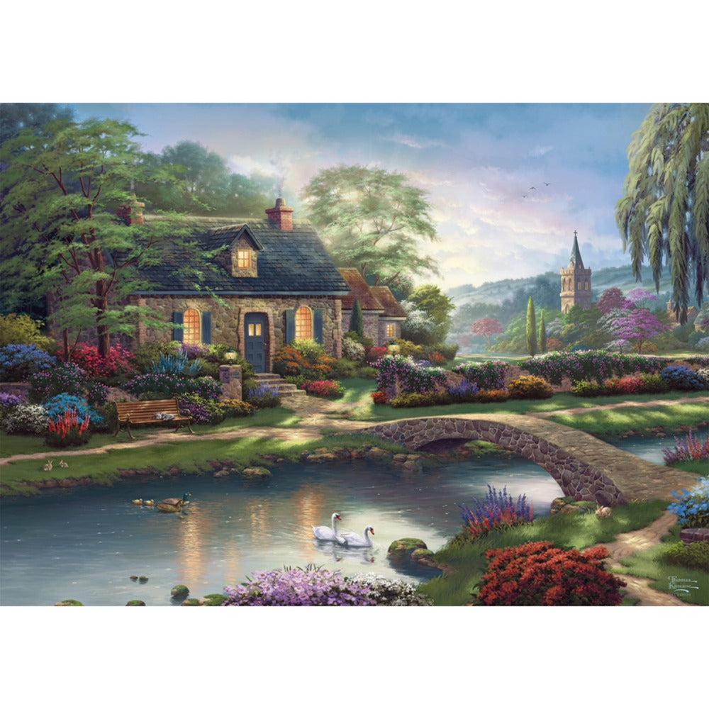 Thomas Kinkade Studios: Stoney Creek Cottage, Puzzle