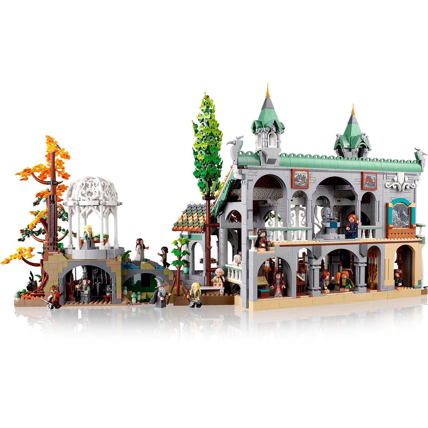 LEGO 10316 Der Herr der Ringe: Bruchtal, Konstruktionsspielzeug