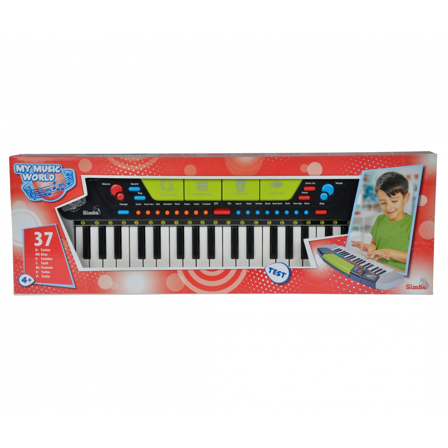 My Music World Keyboard Modern Style