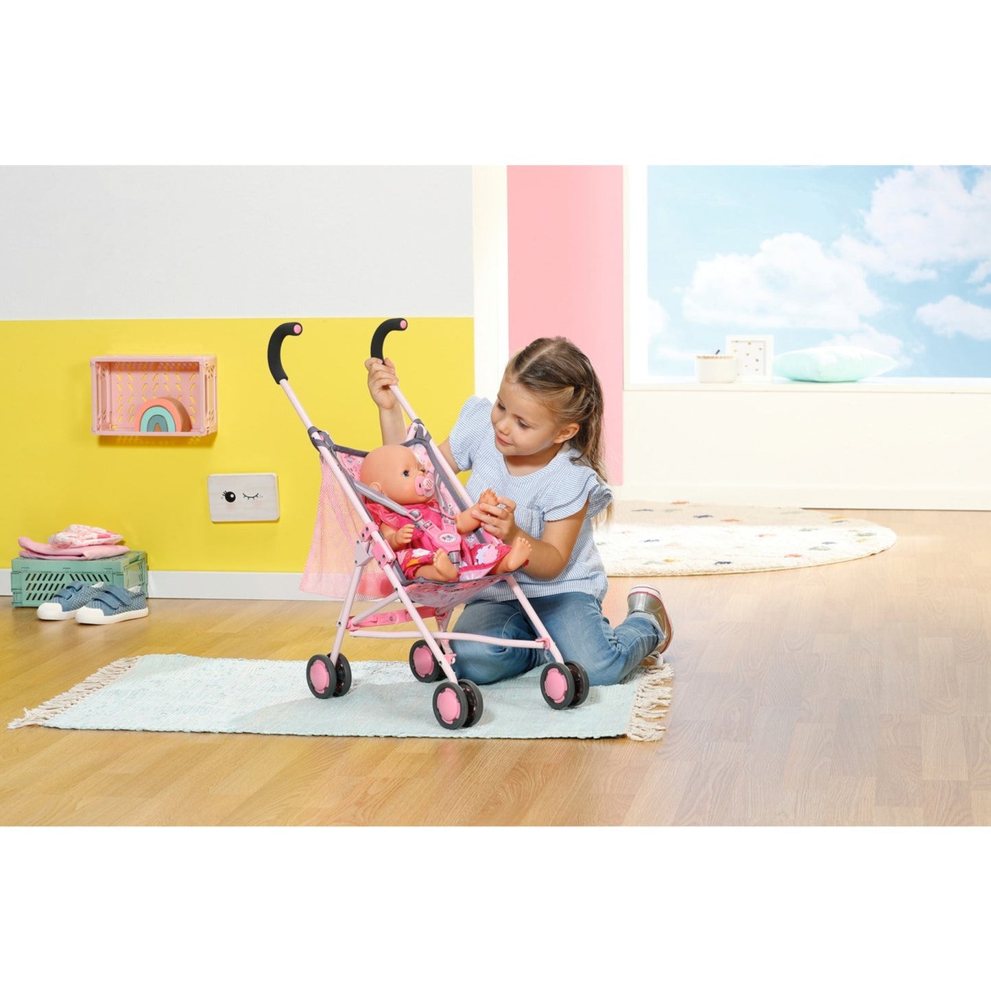 ZAPF Creation BABY born® Stroller mit Tasche