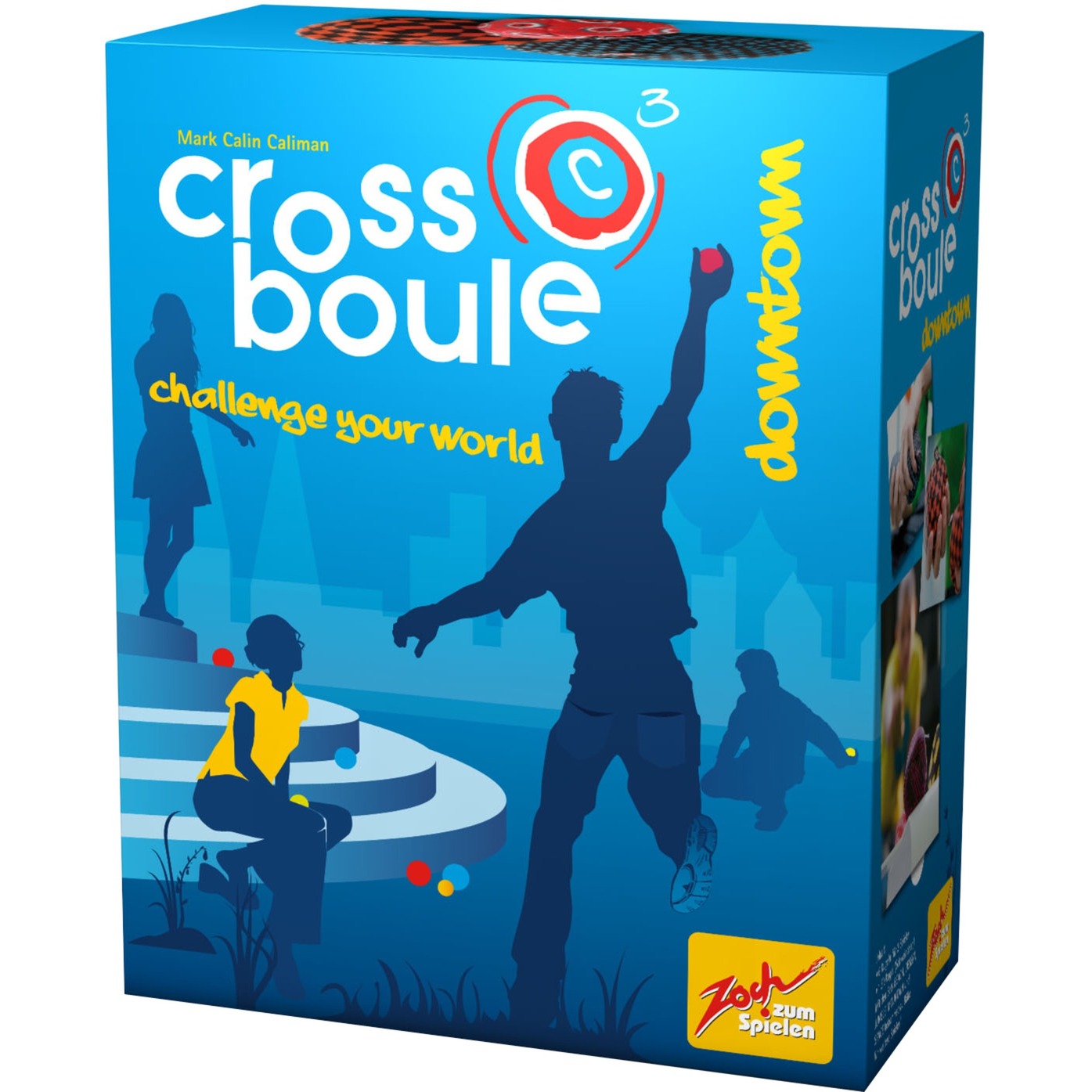 Zoch Crossboule Set Downtown (blau/rot)