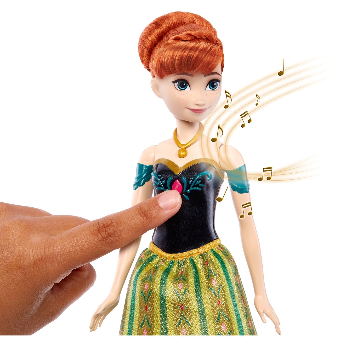 Disney Die Eiskönigin Singende Anna-Puppe singt Zum ersten Mal