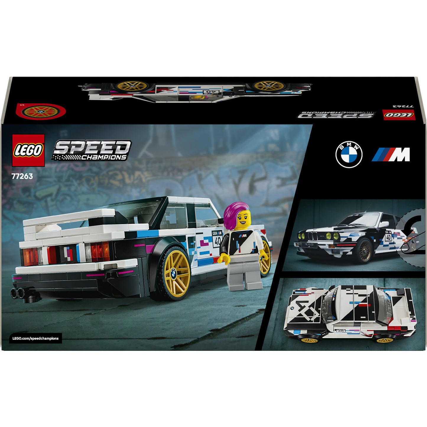 77263 Speed Champions BMW M3 (E30), Konstruktionsspielzeug