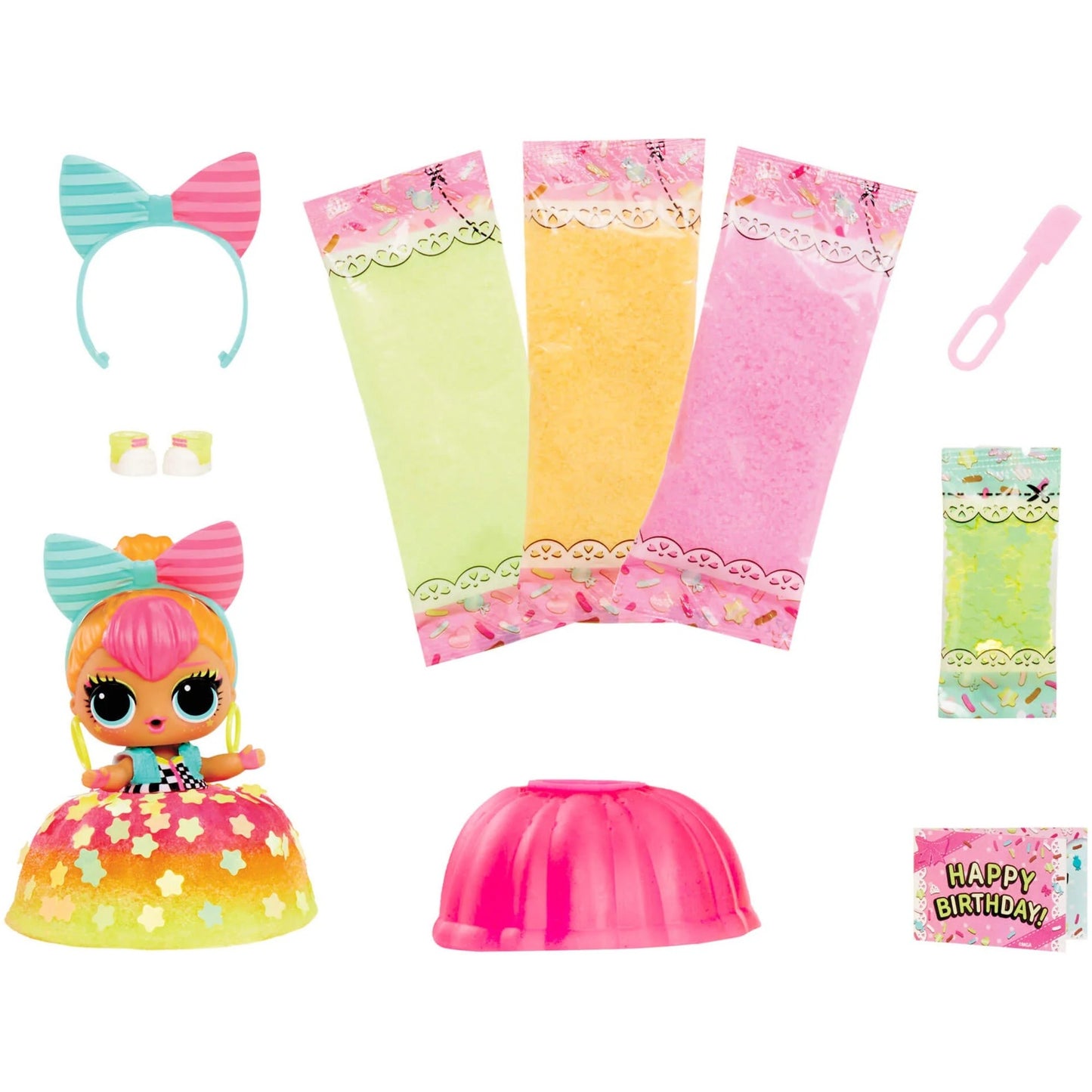 MGA Entertainment L.O.L. Surprise Mix & Make Birthday Cake Tots (sortierter Artikel)