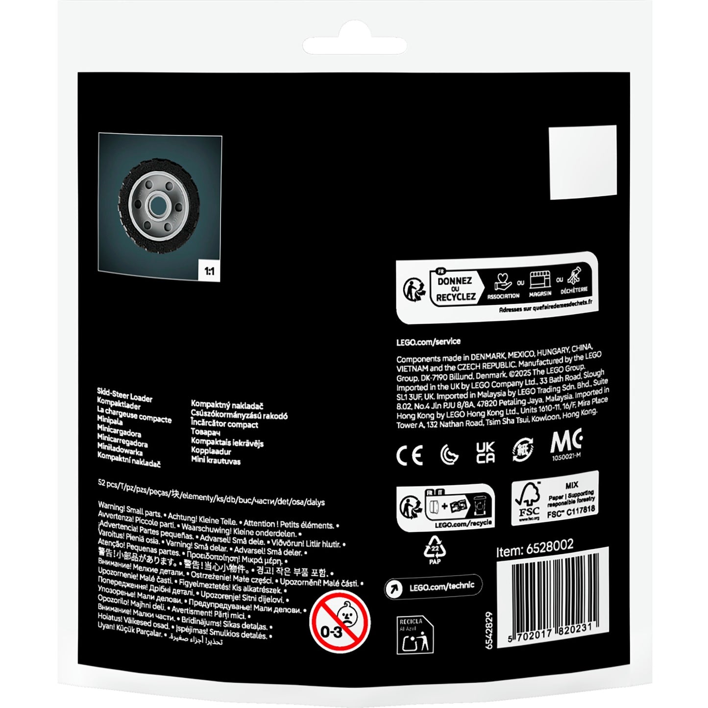 30710 Technic Kompaktlader, Konstruktionsspielzeug