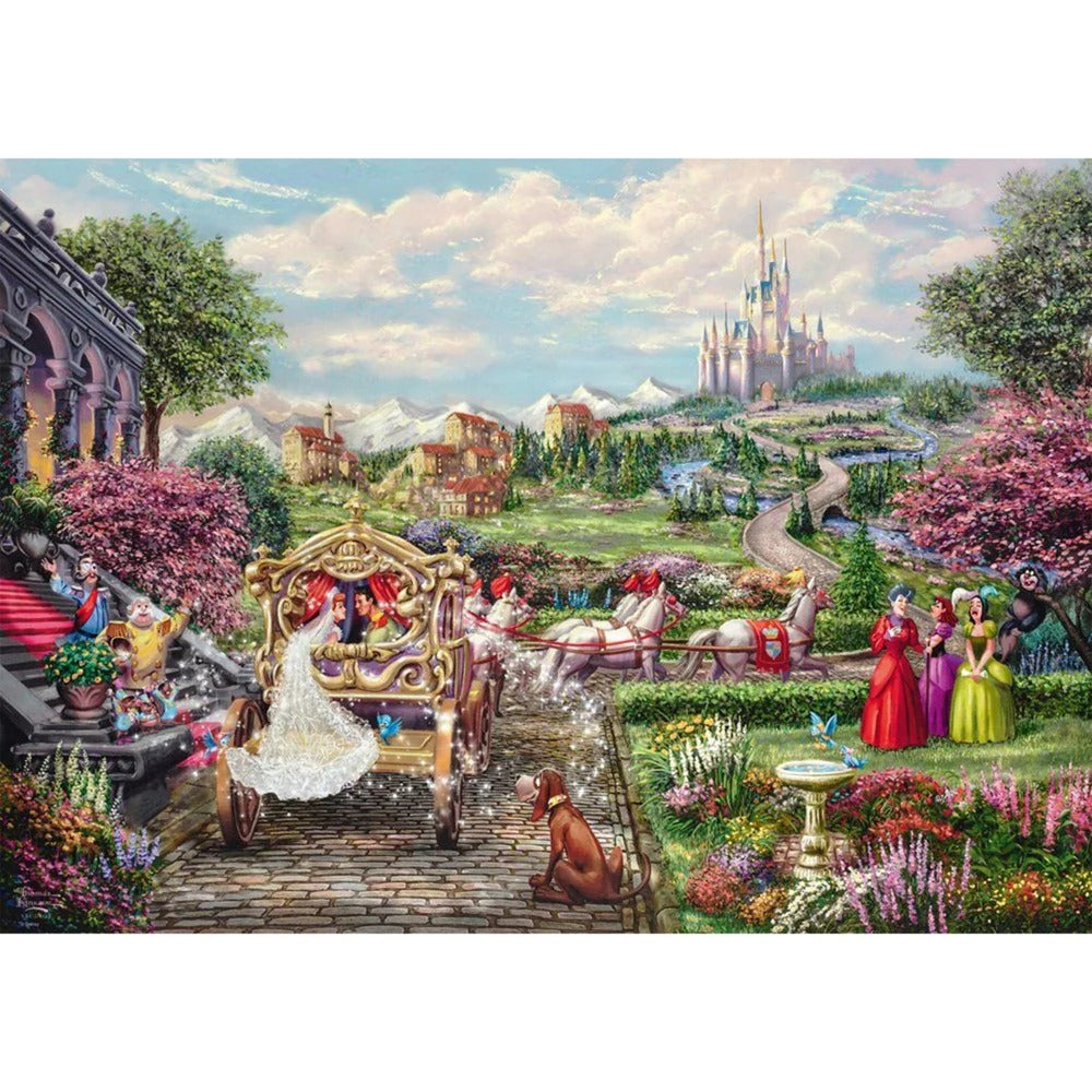 Thomas Kinkade Studios: Disney Dreams Collection - Cinderella Happily Ever After, Puzzle