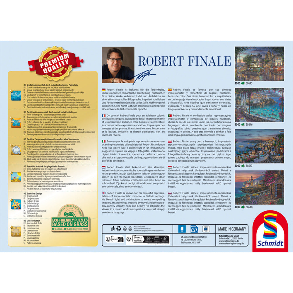 Robert Finale: Montmatre, Puzzle