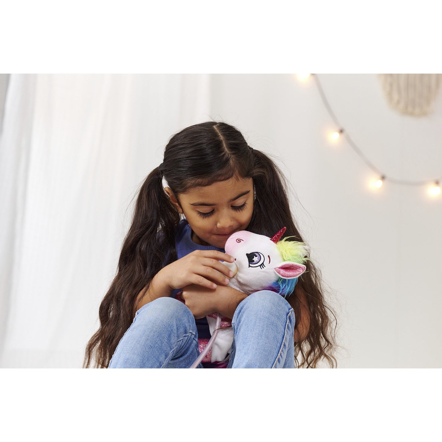PetZoo - Rainbow Unicorn, Kuscheltier