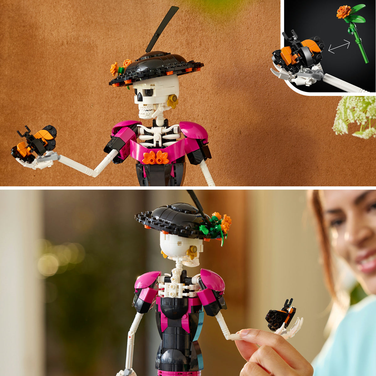 21372 Ideas La Catrina, Konstruktionsspielzeug