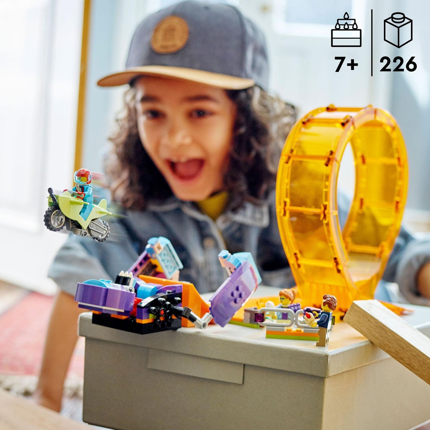 LEGO 60338 City Stuntz Schimpansen-Stuntlooping, Konstruktionsspielzeug