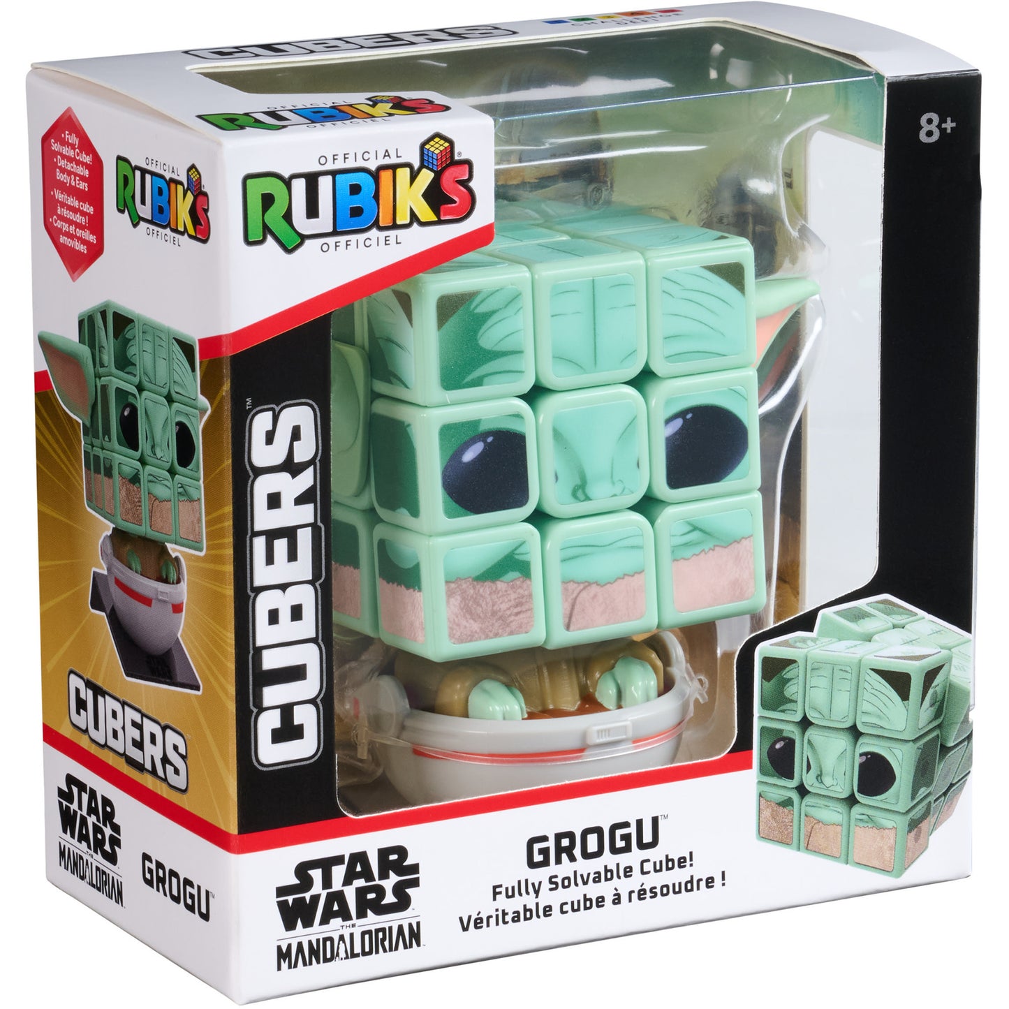 Rubik's - Cubers 3x3 Grogu, Geschicklichkeitsspiel