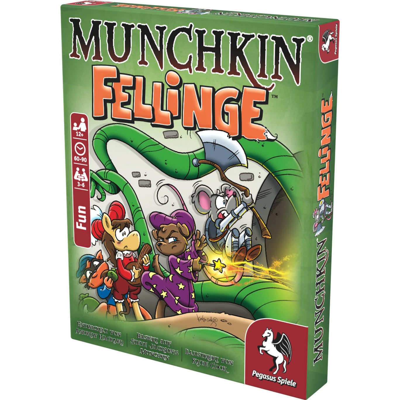 Munchkin Fellinge, Kartenspiel