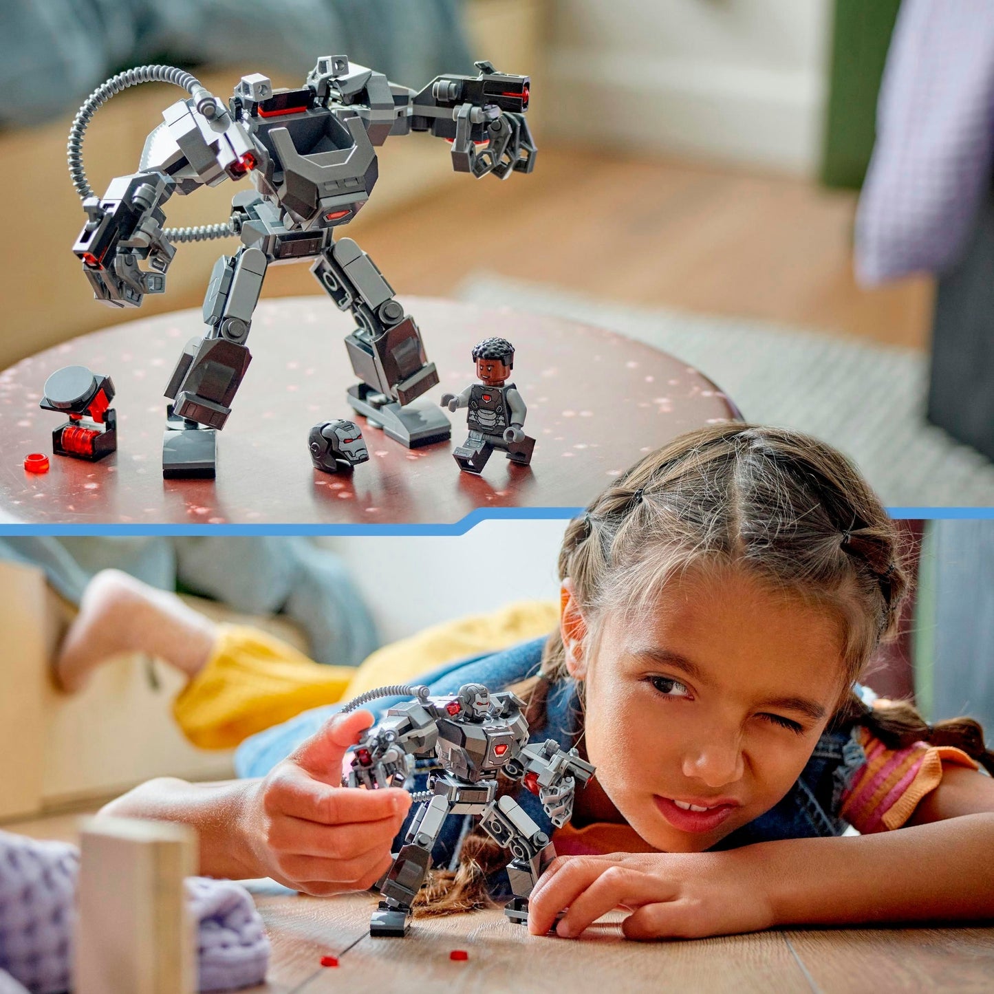 LEGO 76277 Marvel Super Heroes War Machine Mech, Konstruktionsspielzeug