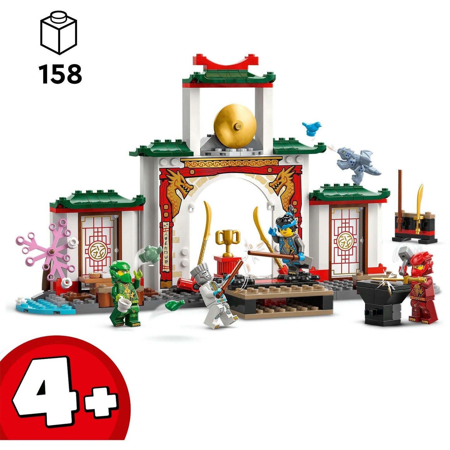 71831 Ninjago Spinjitzu-Tempel der Ninja, Konstruktionsspielzeug