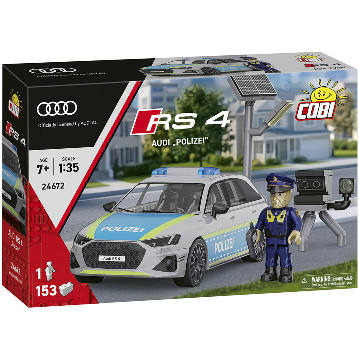Audi RS4 Polizei, Konstruktionsspielzeug