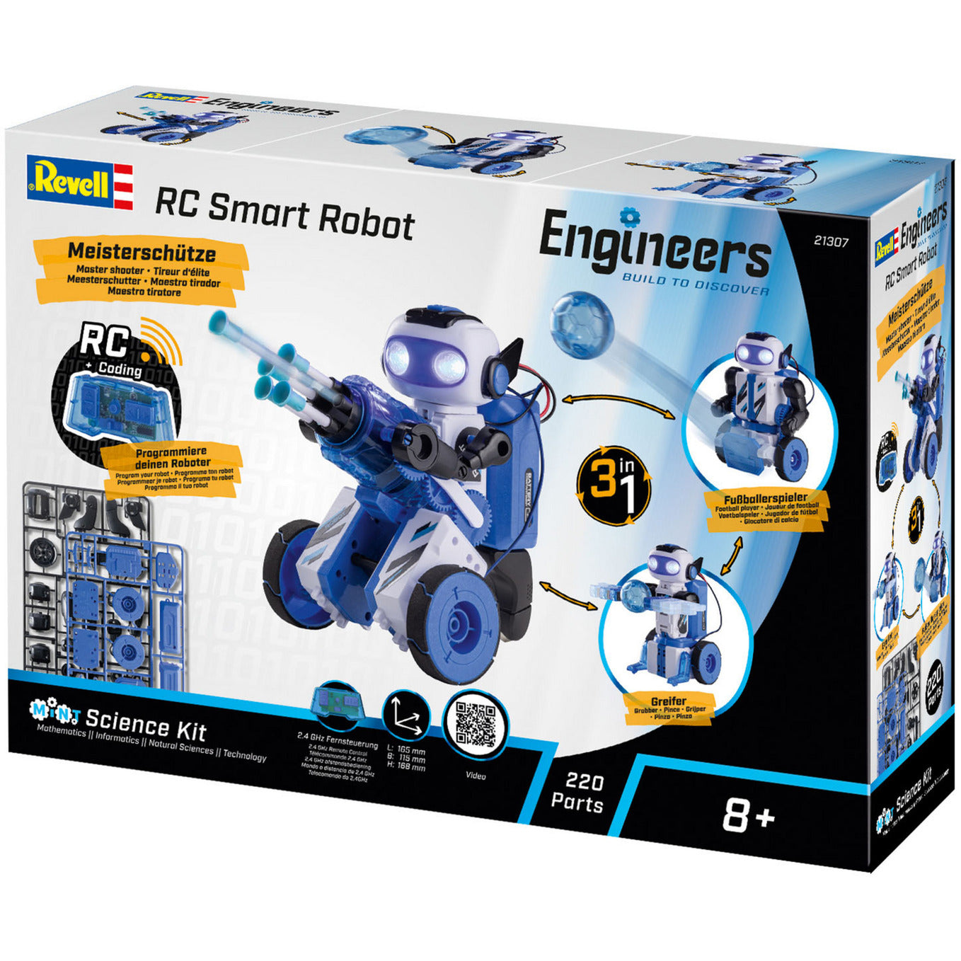 RC Smart Robot 3-in-1