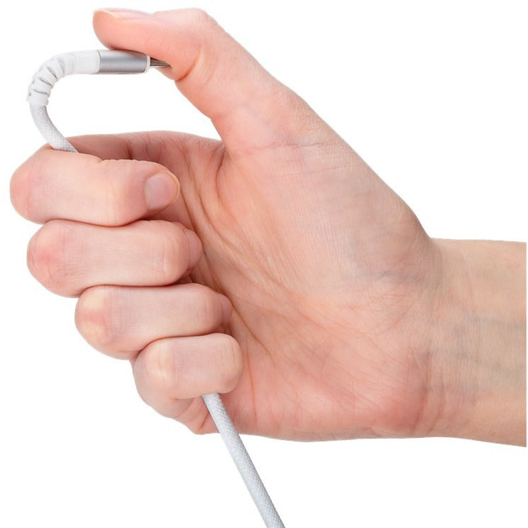 Supersoftes USB 2.0 Textilkabel, USB-C Stecker > USB-C Stecker