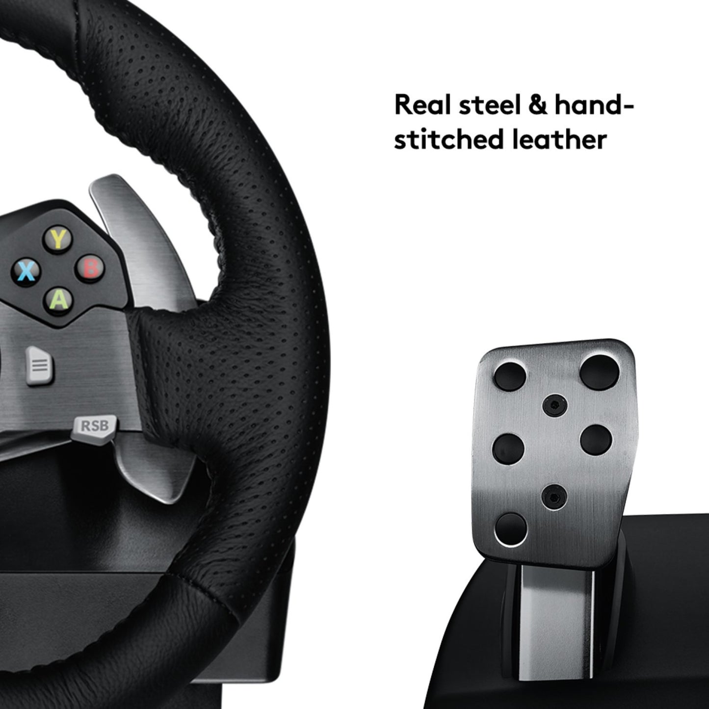 Logitech G920 Driving Force (schwarz, für Xbox Series X|S, Xbox One, PC)