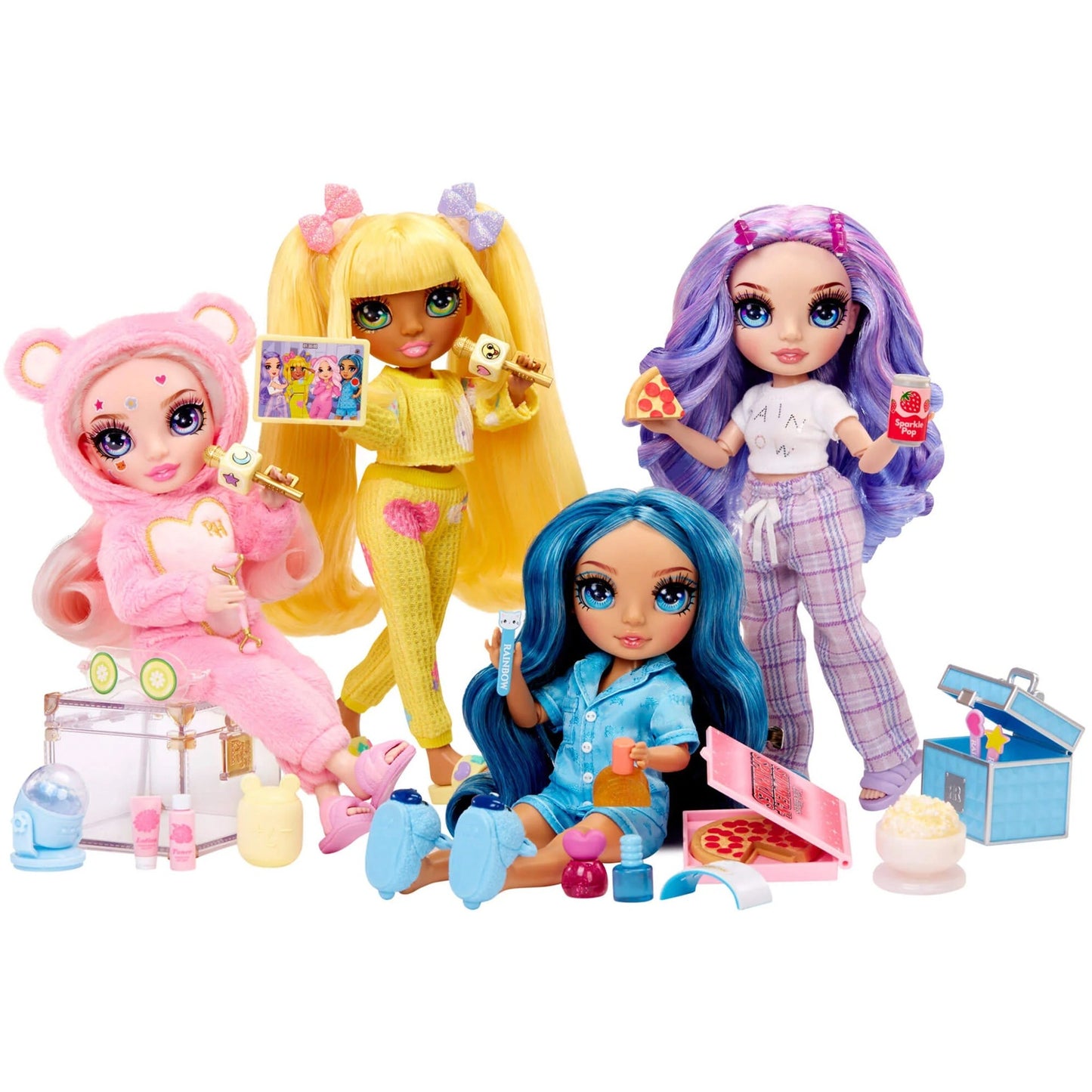 MGA Entertainment Rainbow High Junior High PJ Party - Bella (Pink)