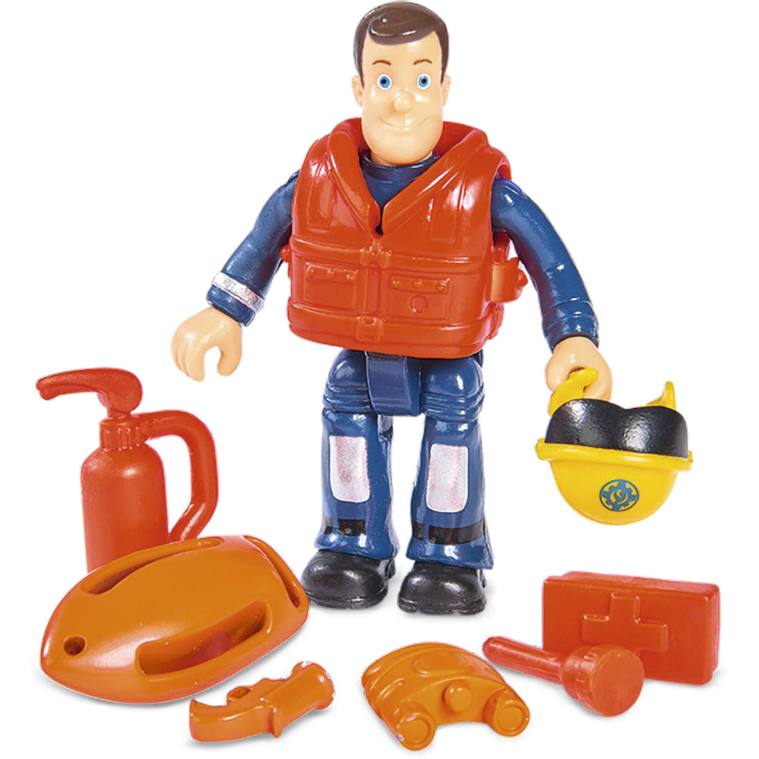 Feuerwehrmann Sam Hydrus mit 1 Figur, Spielfahrzeug