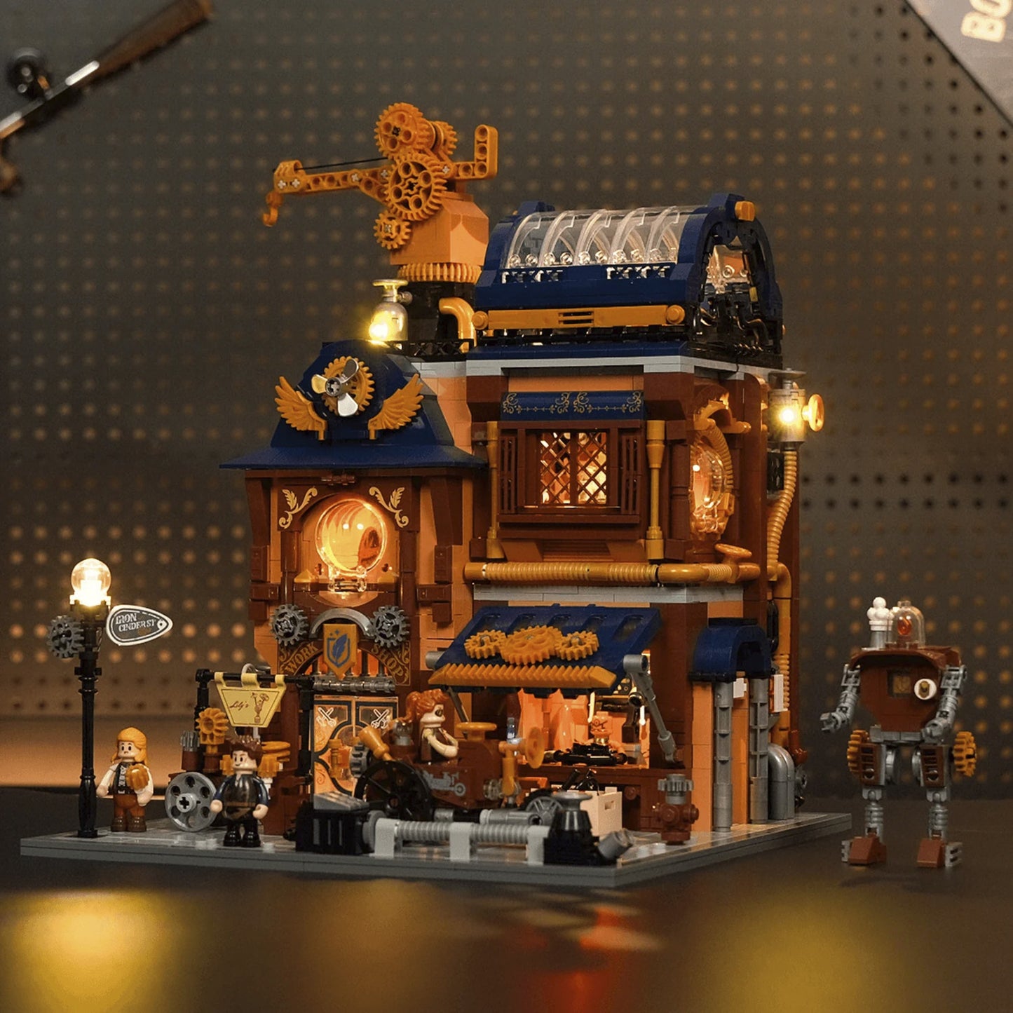 Steampunk-Mechanikwerkstatt, Konstruktionsspielzeug