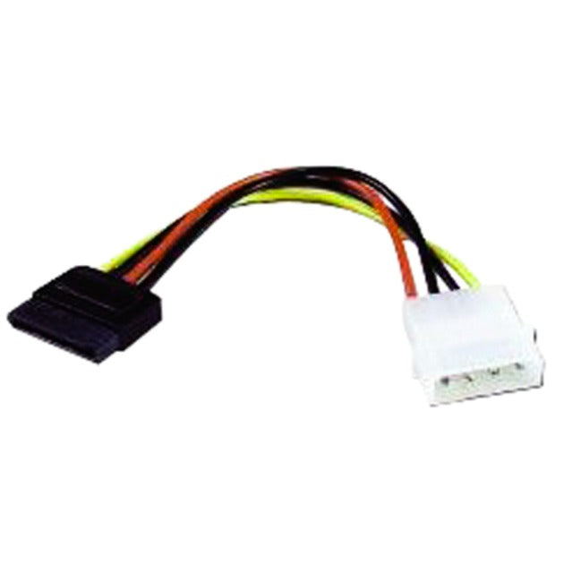 Goobay Serial-ATA Stromadapter (schwarz/rot, Retail)