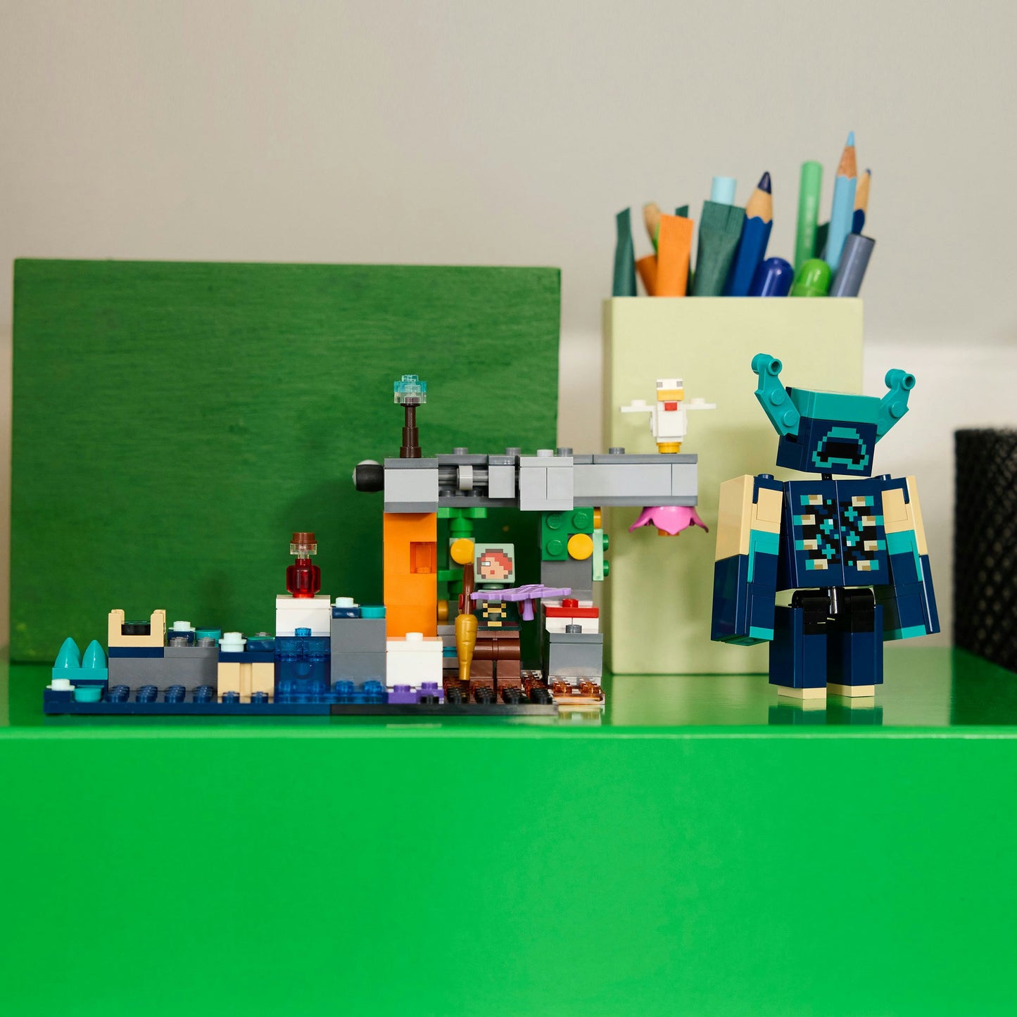 21274 Minecraft Begegnung mit dem Wächter, Konstruktionsspielzeug