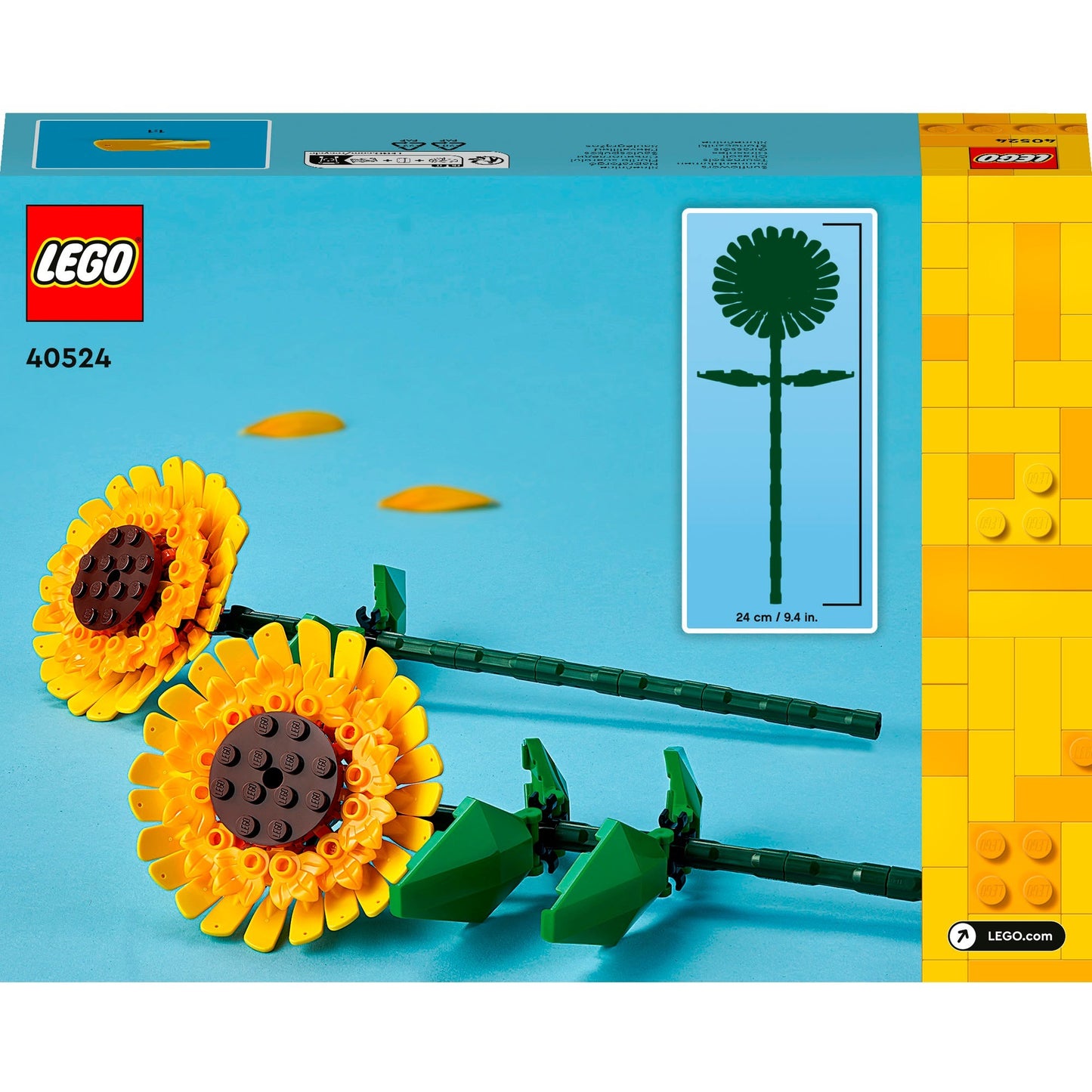 LEGO 40524 Iconic Sonnenblumen, Konstruktionsspielzeug