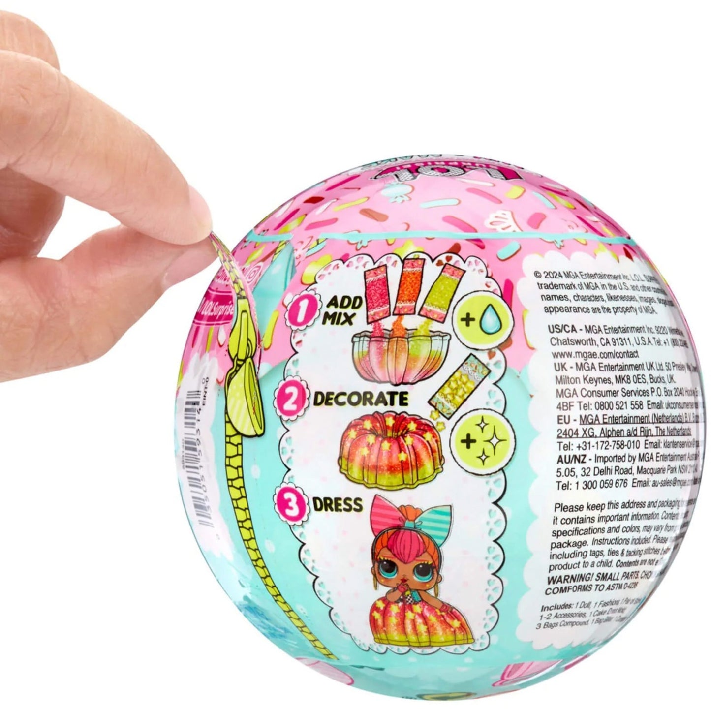 MGA Entertainment L.O.L. Surprise Mix & Make Birthday Cake Tots (sortierter Artikel)