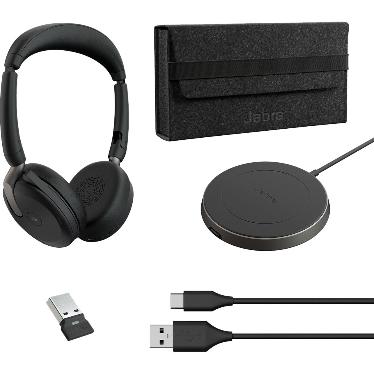 Evolve2 65 Flex Duo WLC, mit Ladepad, Headset