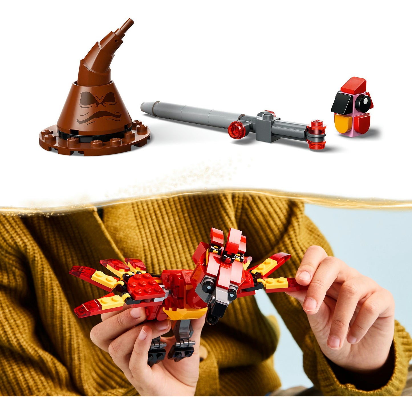 76448 Harry Potter Fawkes: Dumbledores Phönix, Konstruktionsspielzeug