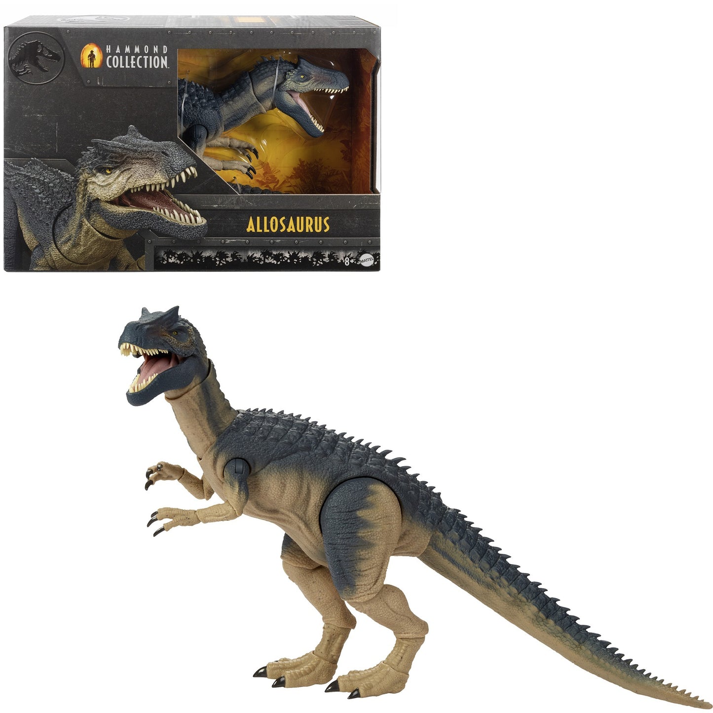 Jurassic World Hammond Collection - Allosaurus, Spielfigur
