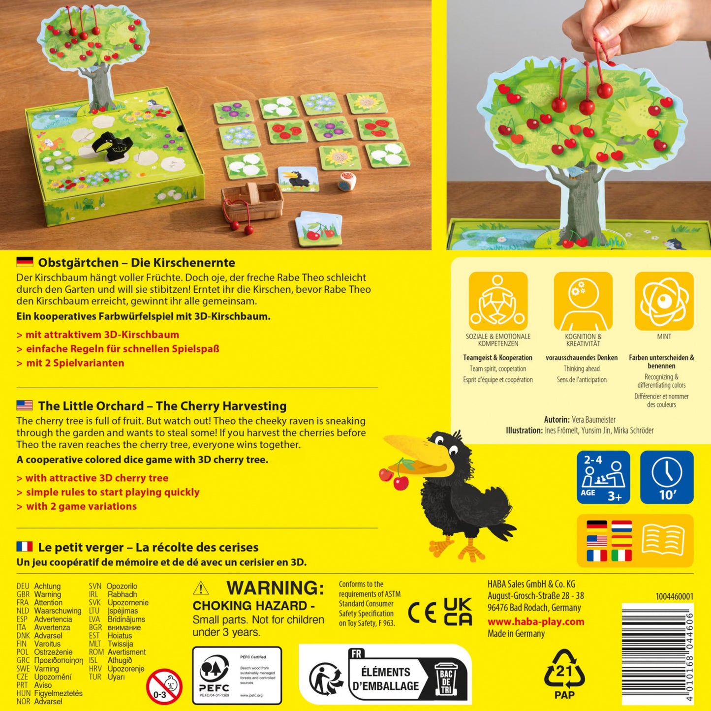 Obstgärtchen, Brettspiel